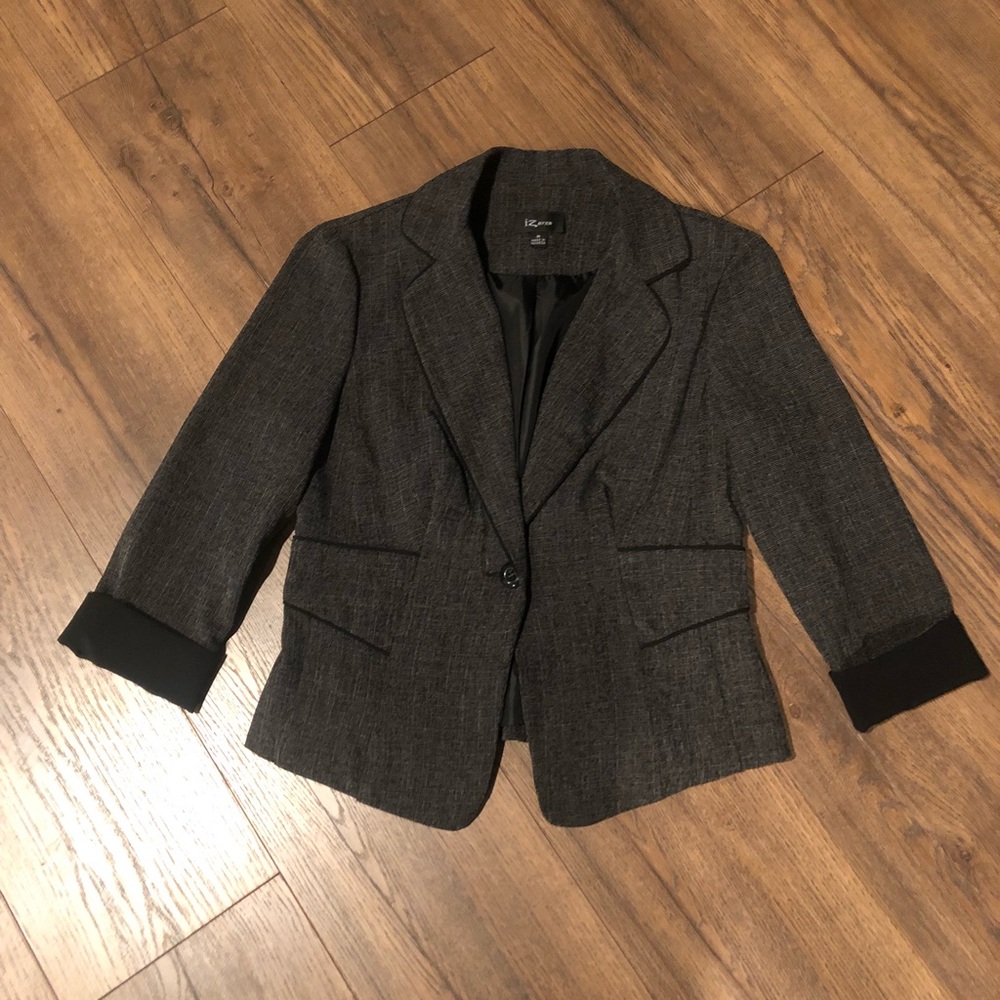 Charcoal blazer